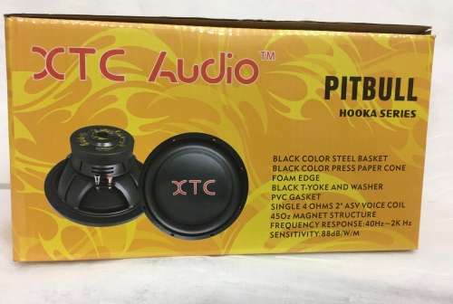 XTC PITBULL12 INCH 3000W SVC SUBWOOFER